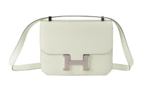 HERMES Constance Epsom Leather Shoulder Bag Crossbody Bag Women's 0S Vert Fizz Bubble Green