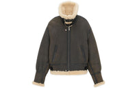 SAINT LAURENT FW23 Leather Jacket Men's Dark Brown