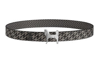 HERMES Minimalist Style Panache Buckle Nylon Belt Men's Width: 3.2cm