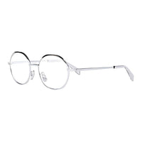 CELINE Oval Eyeglass Frames Women's Silver