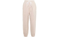 MIU MIU Knitted Sweatpants Women's Sand Yellow