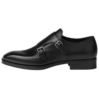 HERMES Hugues Dress Shoes Men's Black