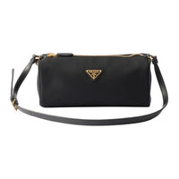 PRADA Recycled Nylon Shoulder Bag, Crossbody Bag Women's Black