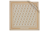 DIOR Silk Scarves Women's Gold