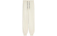 CELINE Knitted Sweatpants Women's White