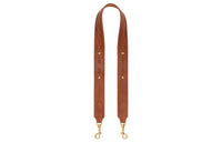 CELINE Cow Leather Bag Strap Unisex Tawny