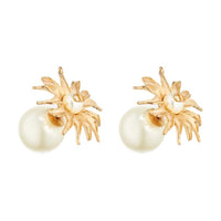 DIOR Metal Earrings Women's Gold