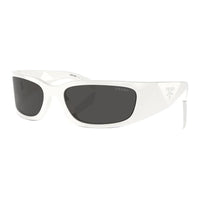PRADA Eyewear Logo engraved Biker style Sunglasses