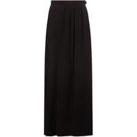 Loro Piana Casual Long Skirts Women's Black