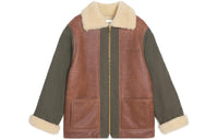 CELINE FW22 Cropped Coat Women's Multicolor