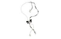 CHANEL Necklaces Women's Silver