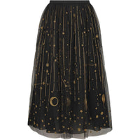 DIOR Casual Long Skirts Women's Black