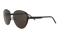 SAINT LAURENT Round/Oval Frame Metal Sunglasses