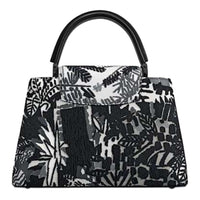 LOUIS VUITTON ArtyCapucines Jonas Wood Pm Black/White