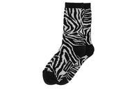 SAINT LAURENT FW22 Mid-Calf Socks Unisex Black White