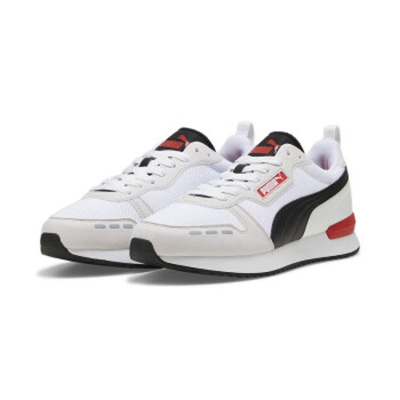 PUMA R78 'White Black Red' 393910-05