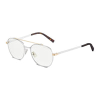 DIOR Metal Aviator Eyeglass Frames Men's Silver