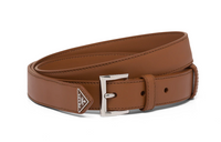 PRADA Classic Badge, Pin Buckle Women's Width 2.5cm