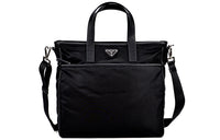 PRADA Nylon Shoulder Bag Crossbody Bag Handbag Men's Black