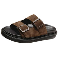CELINE Slide Slippers Men's Brown