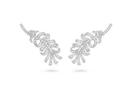 CHANEL Earrings Women's Silver
