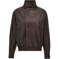 SAINT LAURENT Jackets Coats Women's Brown