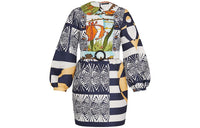 LOUIS VUITTON FW22 Long-Sleeved Dresses Women's Multicolor