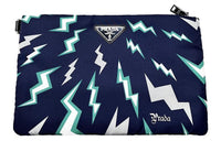 PRADA Nylon Storage Bag Toiletry Bag Clutch Men's Blue