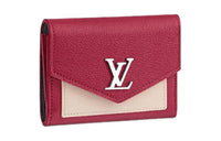 LOUIS VUITTON MYLOCKME Calfskin Wallet Women's Red