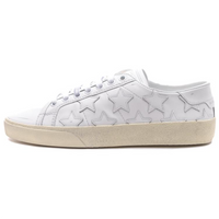 SAINT LAURENT Low Top Skateboard Shoes Women's White