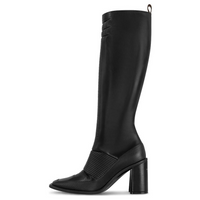 LOUIS VUITTON Berlin Knee high Boots 8cm Women's Black