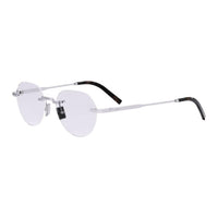 DIOR Metal Round Sunglasses Unisex Silver