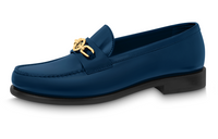 LOUIS VUITTON Loafers Casual Shoes Women's Ocean Blue