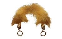 PRADA Metal With Fur Bag Accessories Women's Yellow