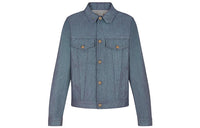 LOUIS VUITTON Jackets & Coats Men's Blue