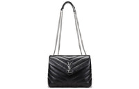 SAINT LAURENT Loulou Quilted Small Shoulder Bag