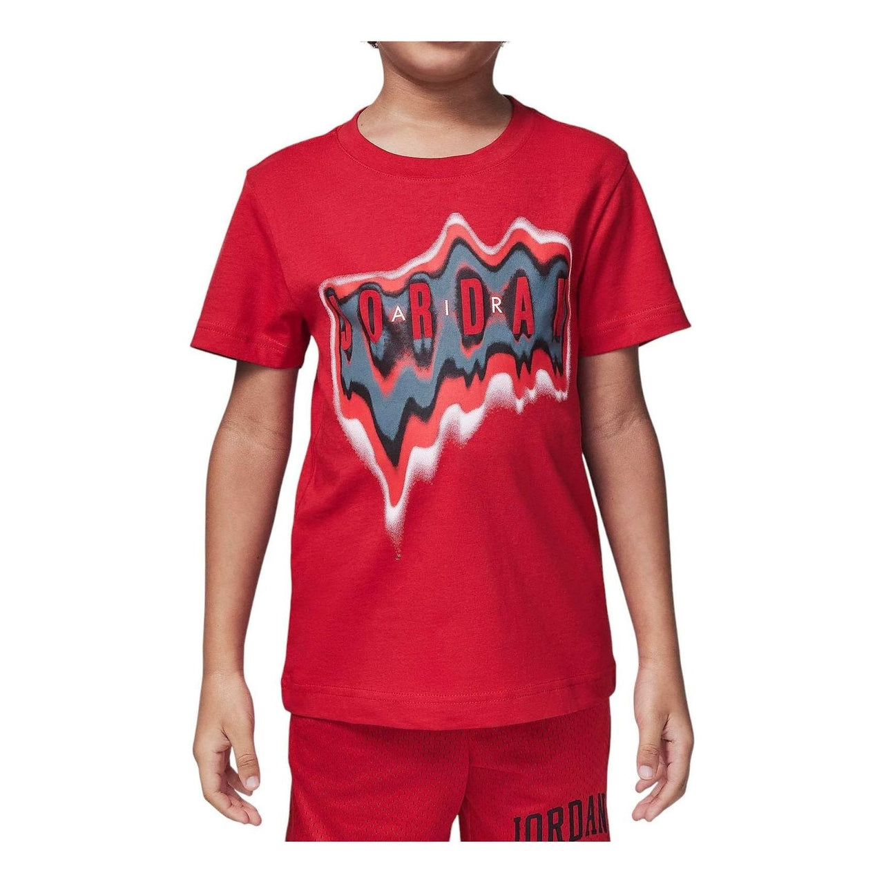 (PS) Air Jordan Graphic T-Shirt 'Heat Map Red' 85D187-R78