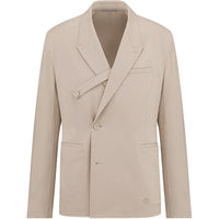 DIOR SS25 Business Suit Coat Men's Beige