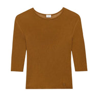 SAINT LAURENT Cassandre Knitted Top
