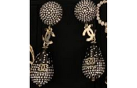 CHANEL Earrings Women's Silver