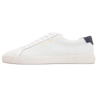 SAINT LAURENT Andy Low-Top Skateboard Shoes Men's White