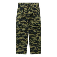 A Bathing Ape 1st Camo Wide Fit 6 Pocket Pants 'Green' 1J80-152-017-GRN