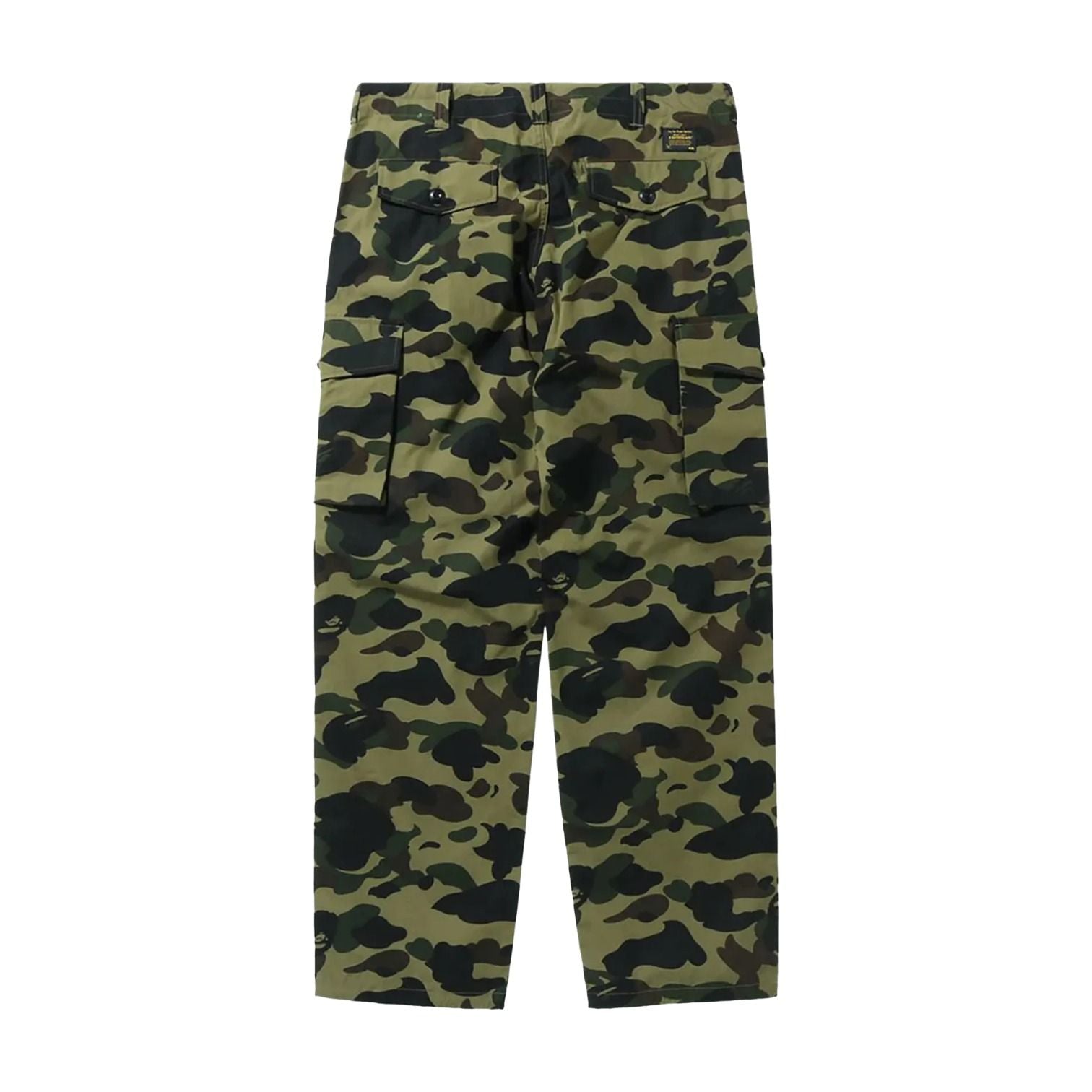 A Bathing Ape 1st Camo Wide Fit 6 Pocket Pants 'Green' 1J80-152-017-GRN