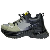 LOUIS VUITTON Low-Top Casual Shoes Men Black Green