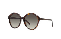 CELINE Irregular Shape Sunglasses Women's Brown