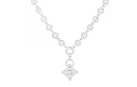 LOUIS VUITTON Ever Blossom Pendant White Gold & Diamonds