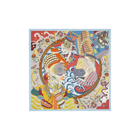HERMES Silk Scarves Women's