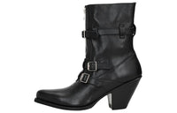 CELINE Ankle Boots Women's Red