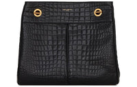 SAINT LAURENT Leather Shopping Bag, Shoulder Bag, Crossbody Bag Women's Black