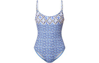 LOUIS VUITTON Monogram Flower Tile One-Piece Swimsuit